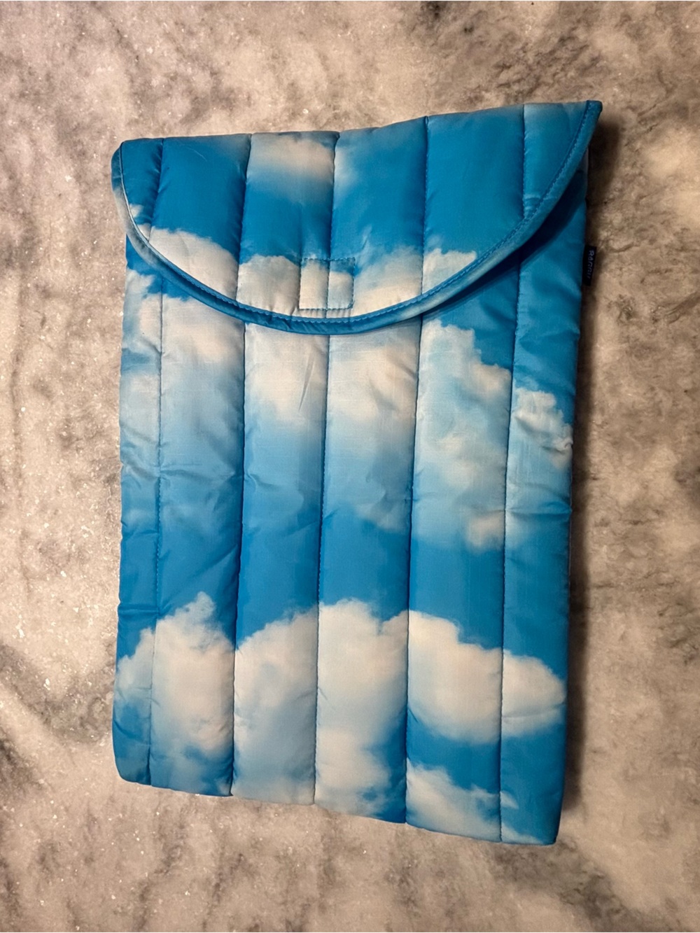 16” clouds laptop case ☁️